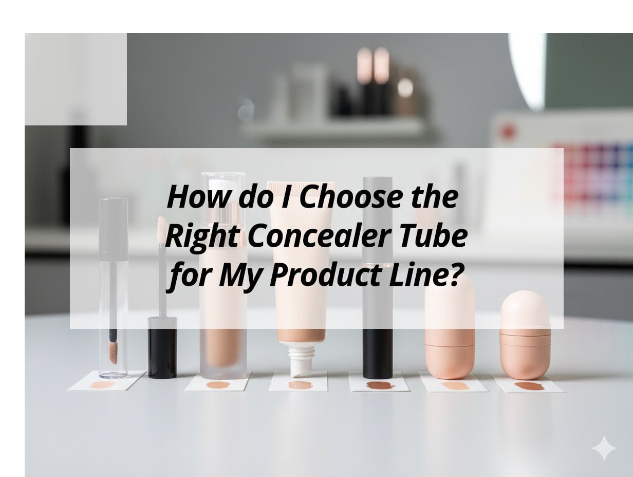 ![Choosing right concealer tube for product line](https://jccosmopack.com/wp-content/uploads/2025/12/How-do-I-Choose-the-Right-Concealer-Tube-for-My-Product-Line.jpg "Choosing Concealer Tubes")
