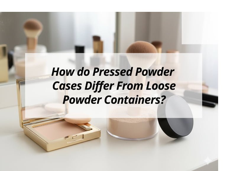 How do Pressed Powder Cases Differ From Loose Powder Containers?