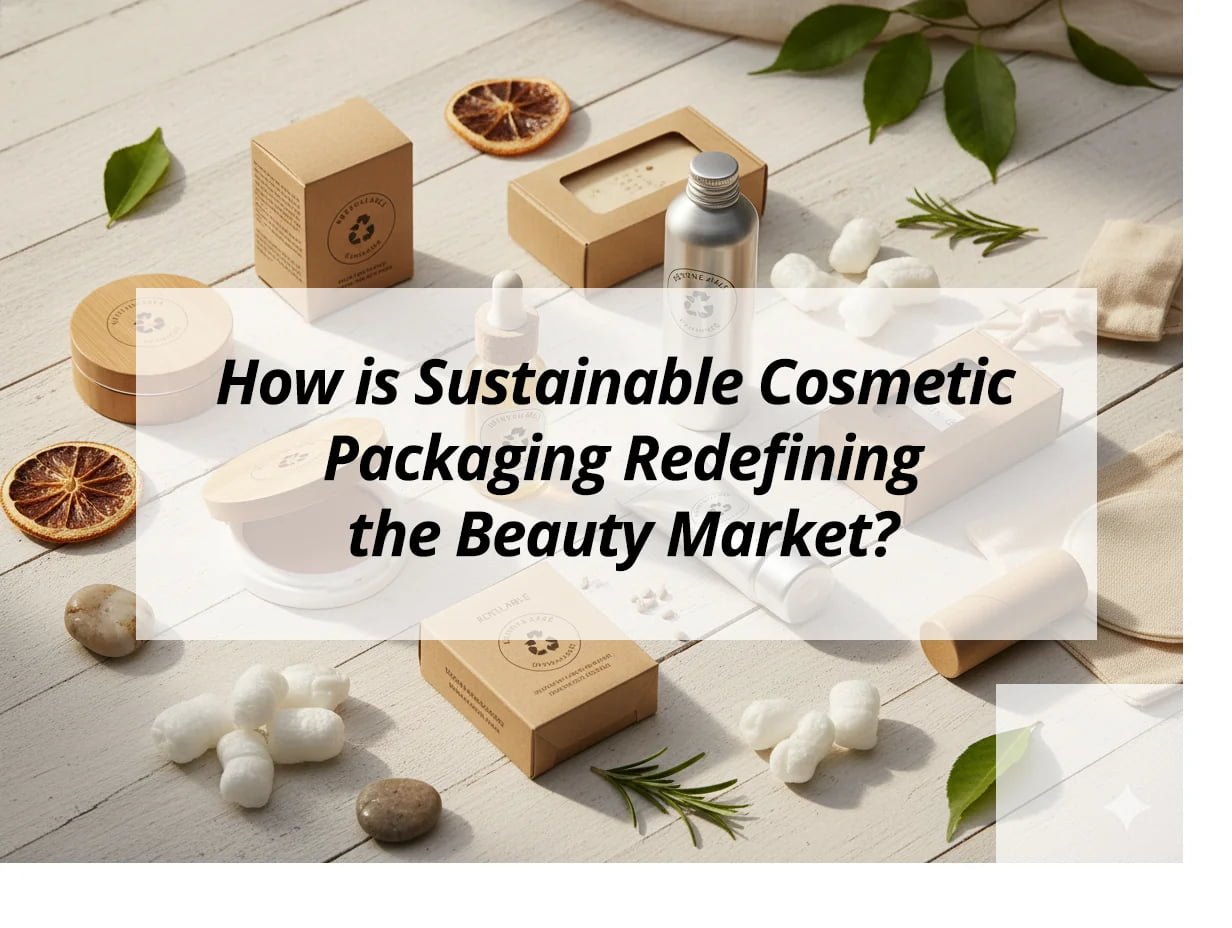 How is Sustainable Cosmetic Packaging Redefining the Beauty Market?