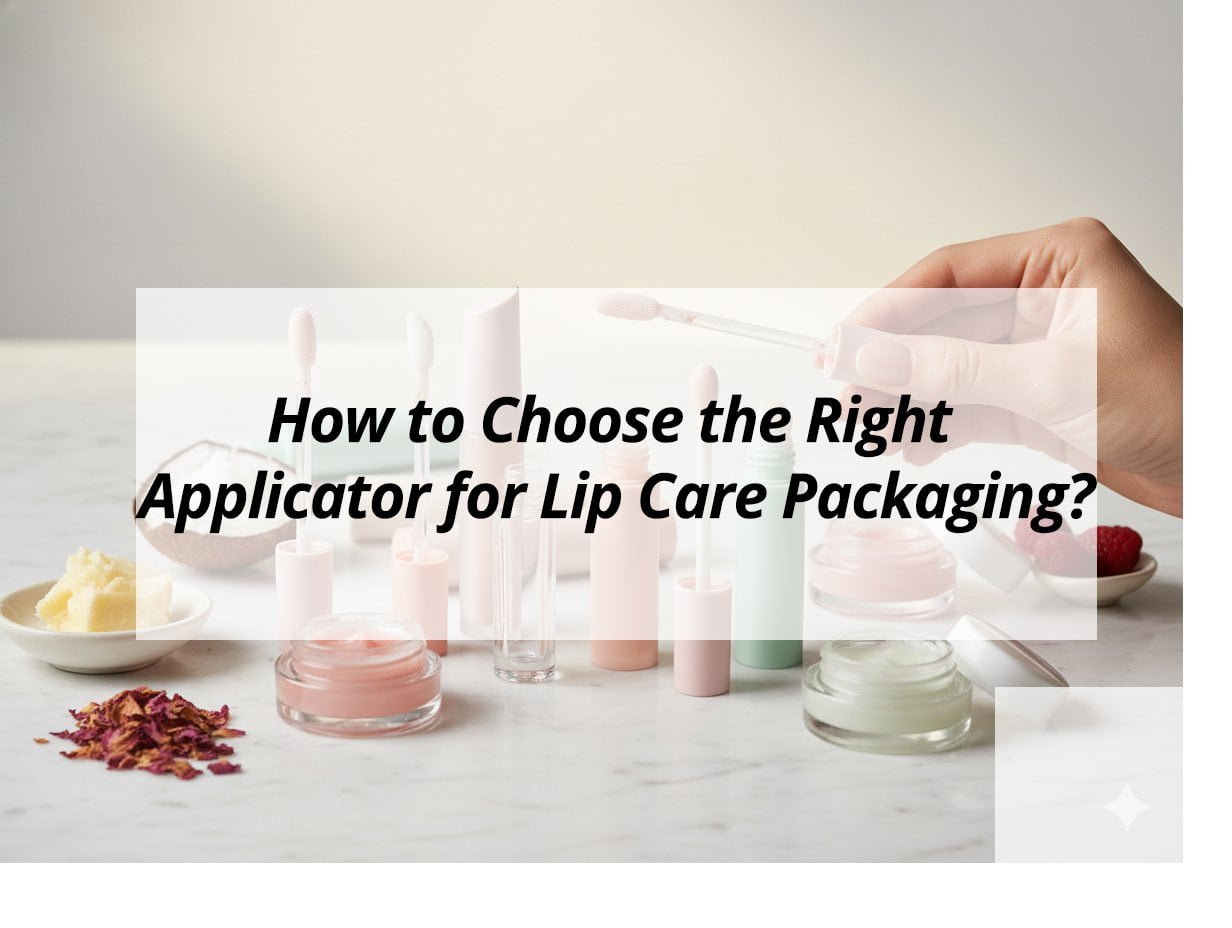 How to Choose the Right Applicator for Lip Care Packaging?
