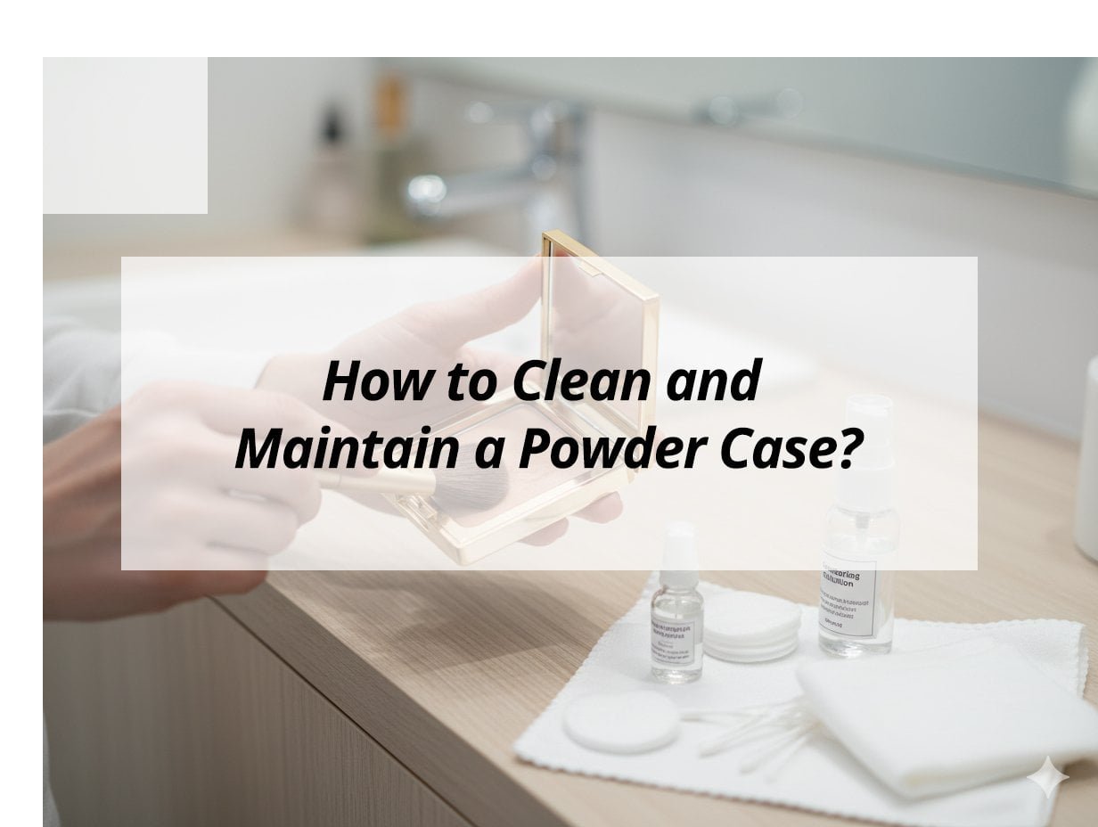 ![Cleaning and maintaining a powder case](https://jccosmopack.com/wp-content/uploads/2025/12/How-to-Clean-and-Maintain-a-Powder-Case.jpg "Powder Case Maintenance")