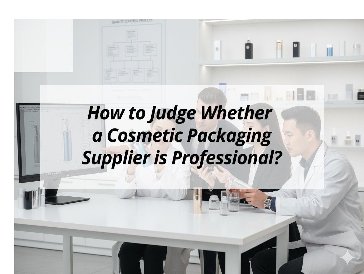 How to Judge Whether a Cosmetic Packaging Supplier is Professional?