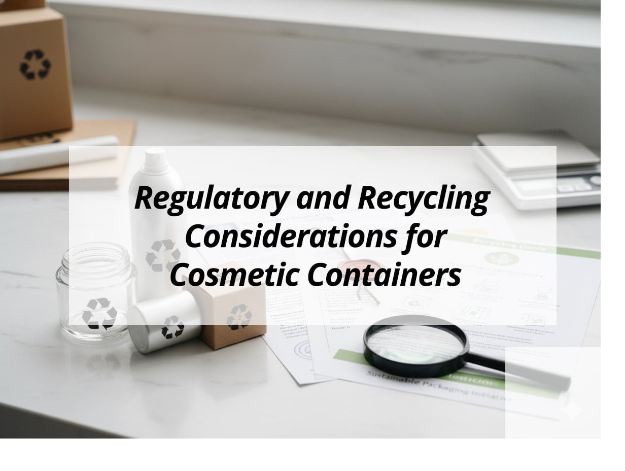 Regulatory and Recycling Considerations for Cosmetic Containers