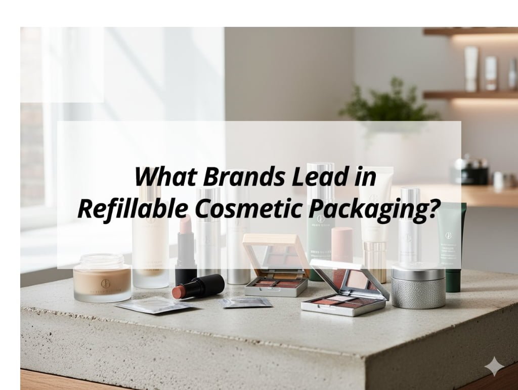 ![Brands leading in refillable cosmetic packaging](https://jccosmopack.com/wp-content/uploads/2025/12/What-Brands-Lead-in-Refillable-Cosmetic-Packaging.jpg "Top Refillable Brands")