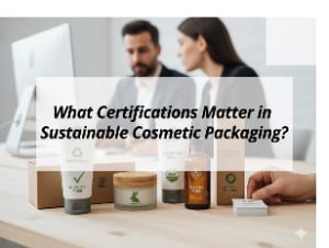 ![Certifications in sustainable cosmetic packaging](https://jccosmopack.com/wp-content/uploads/2025/12/What-Certifications-Matter-in-Sustainable-Cosmetic-Packaging.jpg "Sustainability Certifications")