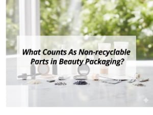 ![Non-recyclable parts in beauty packaging](https://jccosmopack.com/wp-content/uploads/2025/12/What-Counts-As-Non-recyclable-Parts-in-Beauty-Packaging.jpg "Non-recyclable Beauty Parts")