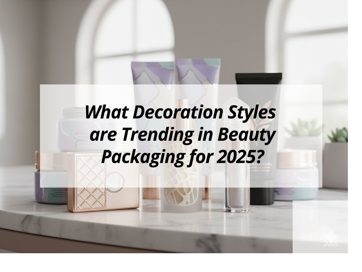 What Decoration Styles are Trending in Beauty Packaging for 2025?