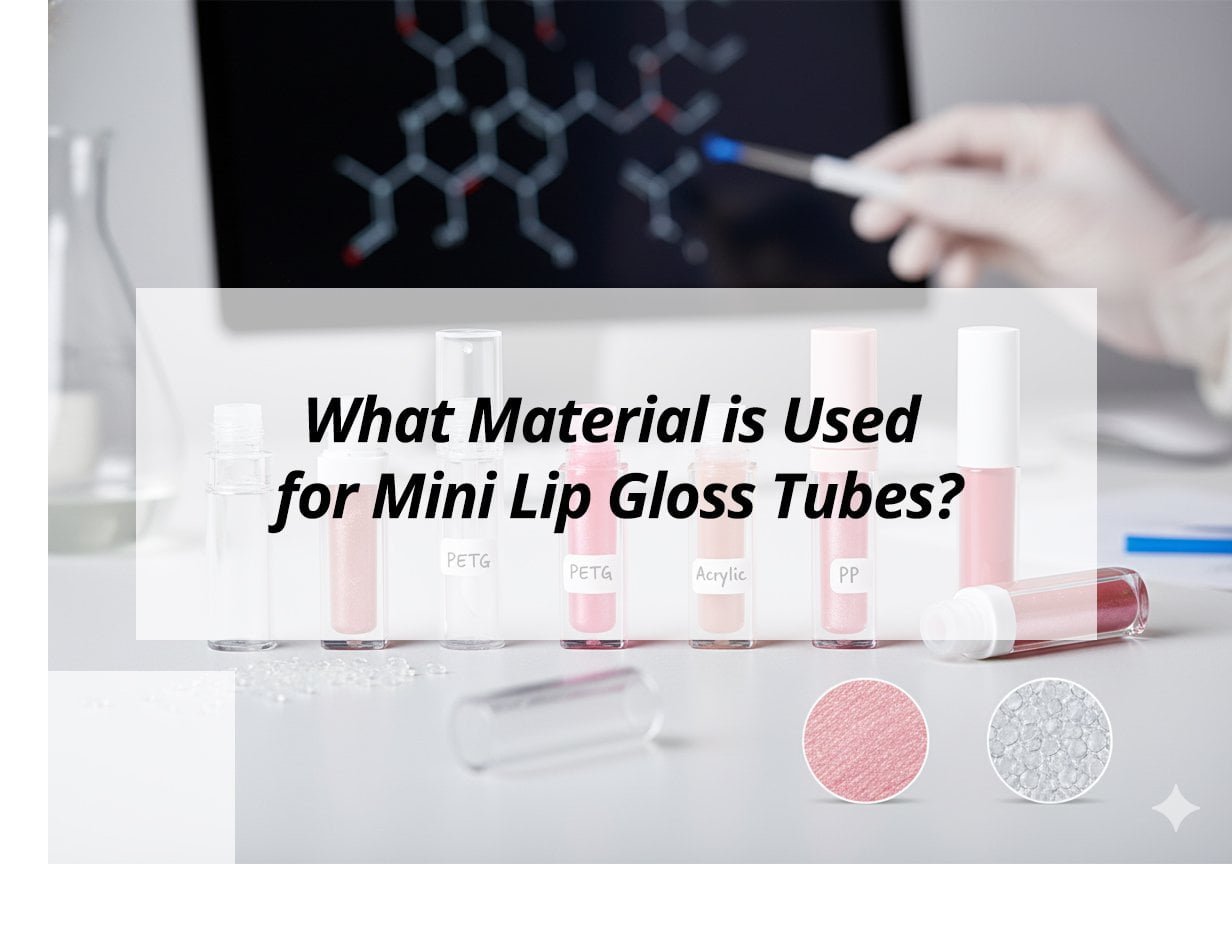 ![Material used for mini lip gloss tubes](https://jccosmopack.com/wp-content/uploads/2025/12/What-Material-is-Used-for-Mini-Lip-Gloss-Tubes.jpg "Lip Gloss Tube Material")
