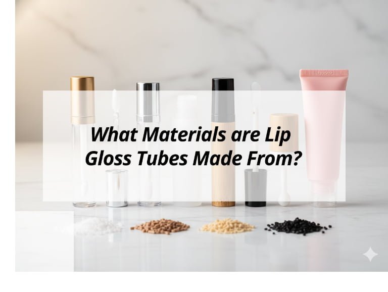 What Materials are Lip Gloss Tubes Made From?