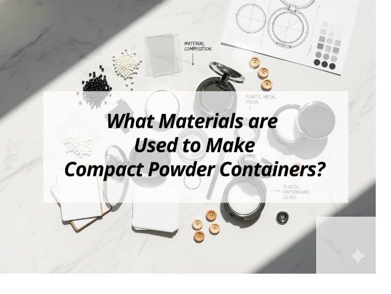 What Materials are Used to Make Compact Powder Containers?