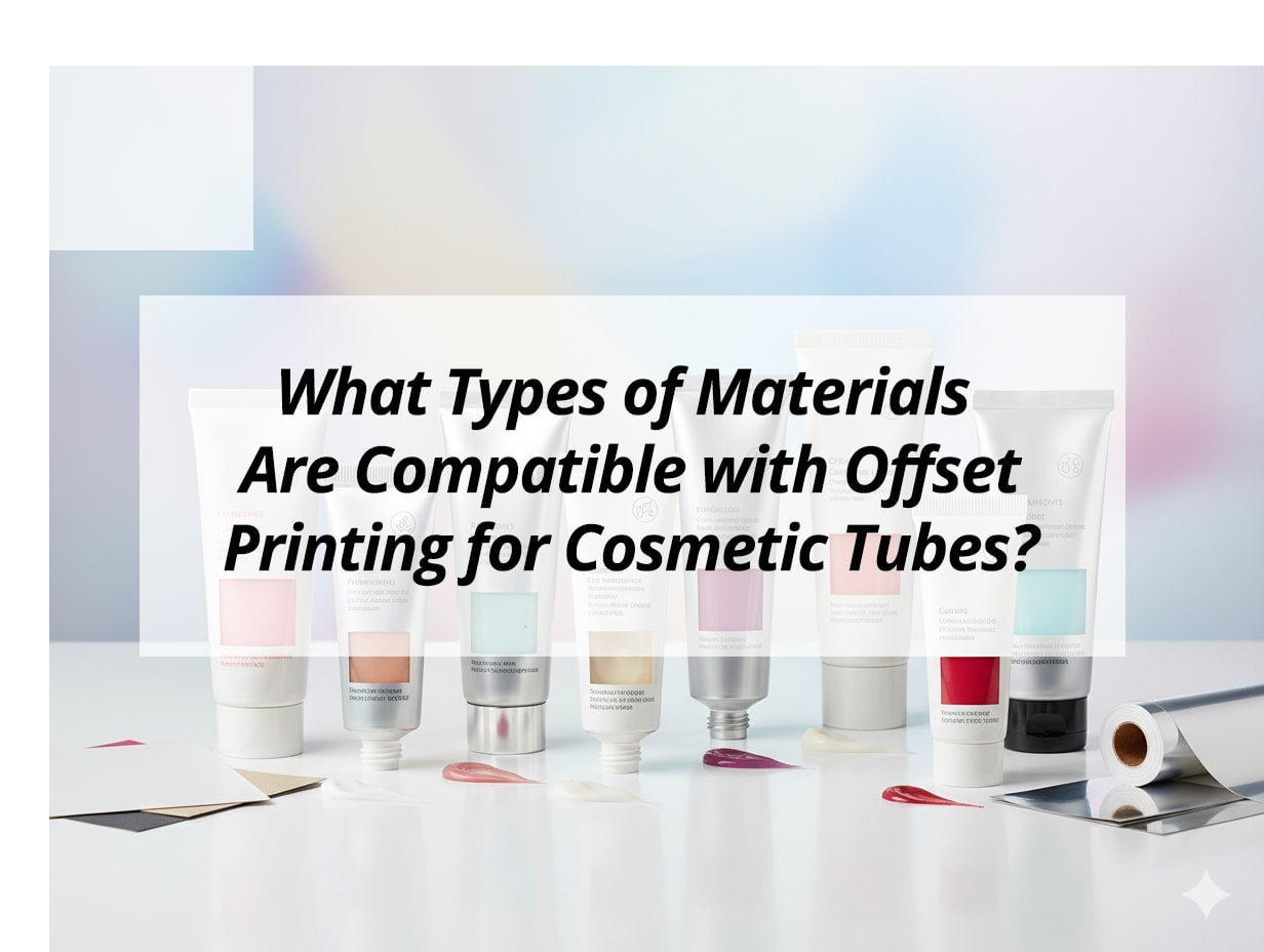 ![Materials compatible with offset printing for cosmetic tubes](https://jccosmopack.com/wp-content/uploads/2025/12/What-Types-of-Materials-Are-Compatible-with-Offset-Printing-for-Cosmetic-Tubes.jpg "Offset Printing Materials")