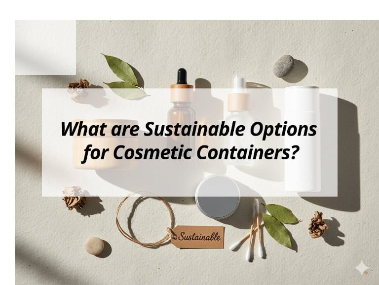 What are Sustainable Options for Cosmetic Containers?