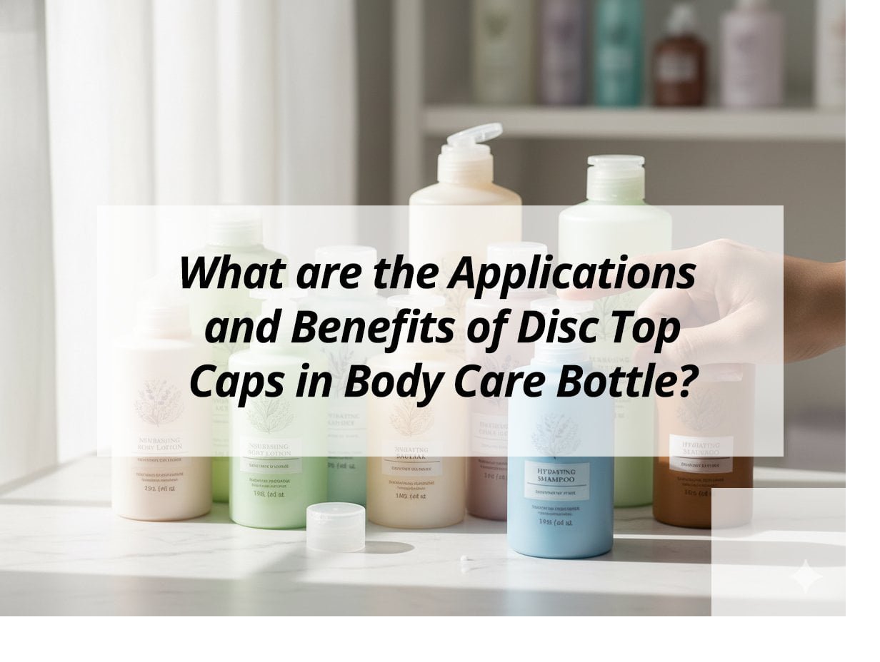 What are the Applications and Benefits of Disc Top Caps in Body Care Bottle?