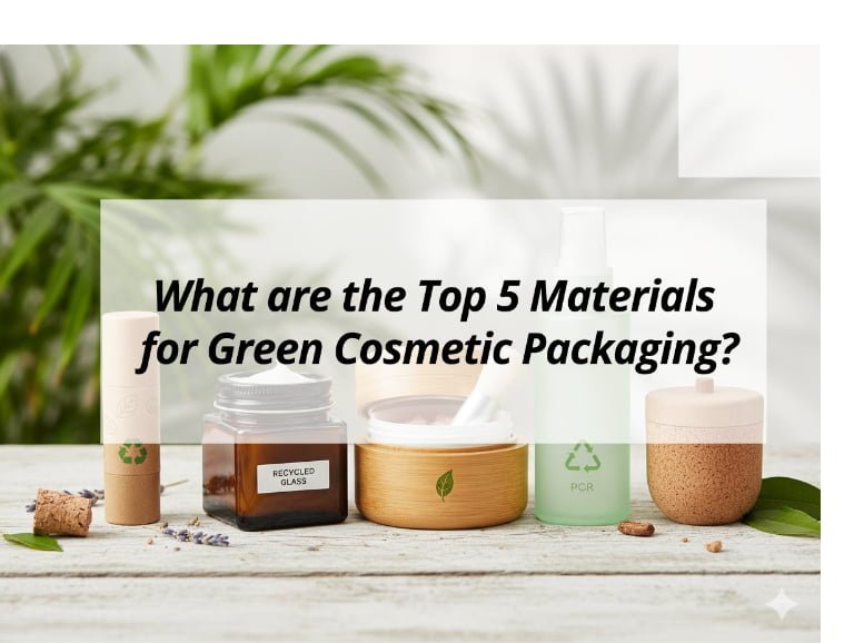 What are the Top 5 Materials for Green Cosmetic Packaging?