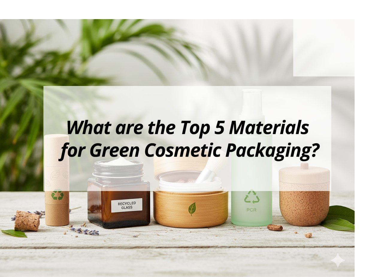 ![Top materials for green cosmetic packaging](https://jccosmopack.com/wp-content/uploads/2025/12/What-are-the-Top-5-Materials-for-Green-Cosmetic-Packaging.jpg "Green Packaging Materials")