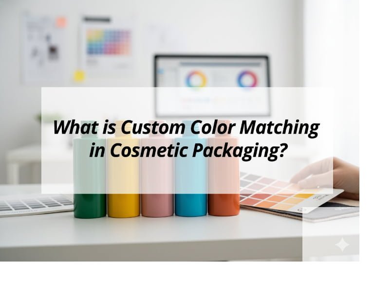 What is Custom Color Matching in Cosmetic Packaging?