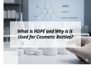 ![Understanding HDPE use in cosmetic bottles](https://jccosmopack.com/wp-content/uploads/2025/12/What-is-HDPE-and-Why-is-it-Used-for-Cosmetic-Bottles.jpg "HDPE in Cosmetics")