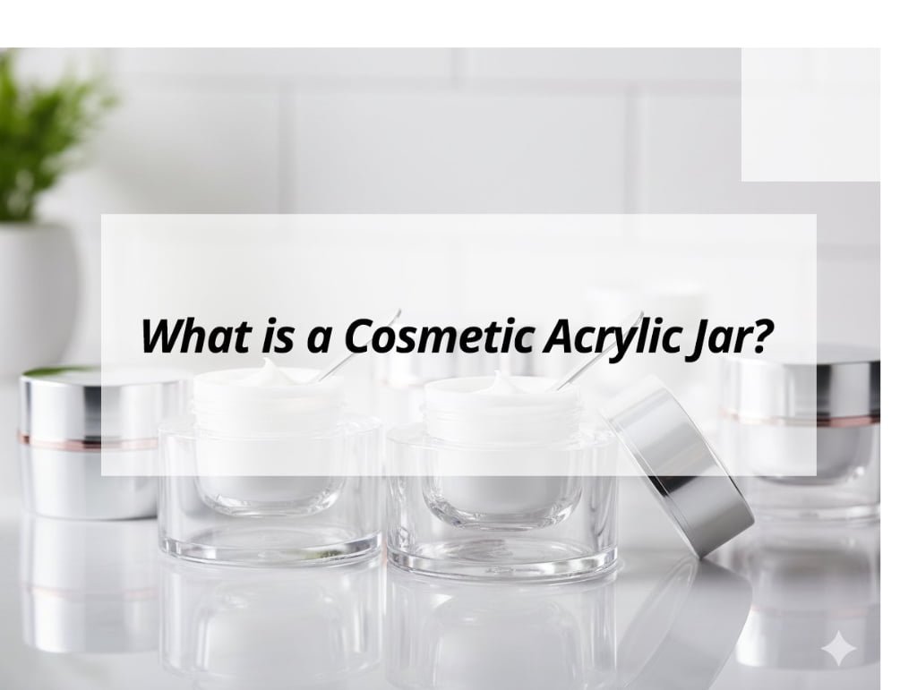 ![Cosmetic acrylic jar details](https://jccosmopack.com/wp-content/uploads/2025/12/What-is-a-Cosmetic-Acrylic-Jar.jpg "Acrylic Jar Overview")