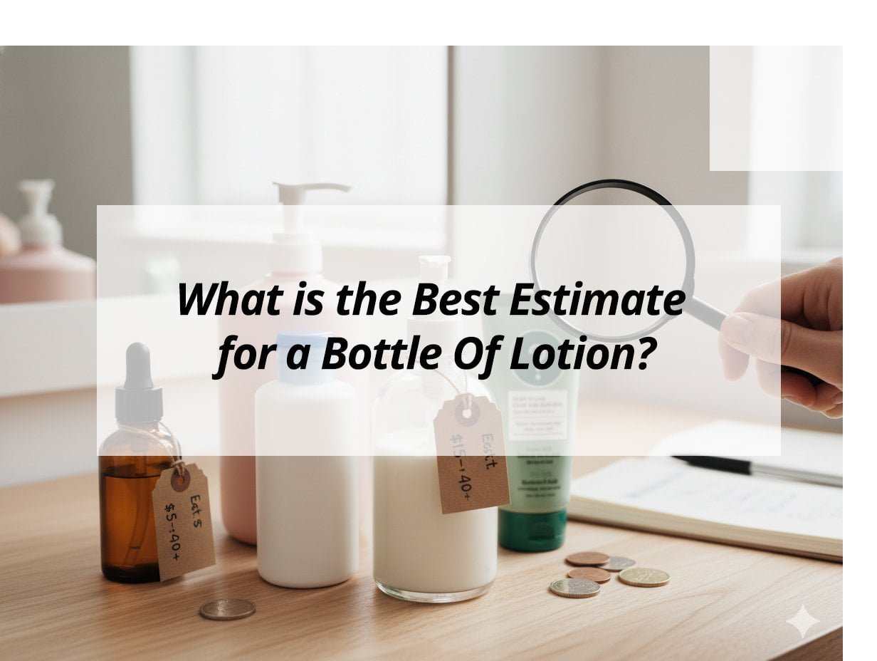 ![Estimating lotion bottle size](https://jccosmopack.com/wp-content/uploads/2025/12/What-is-the-Best-Estimate-for-a-Bottle-Of-Lotion.jpg "Lotion Bottle Estimate")