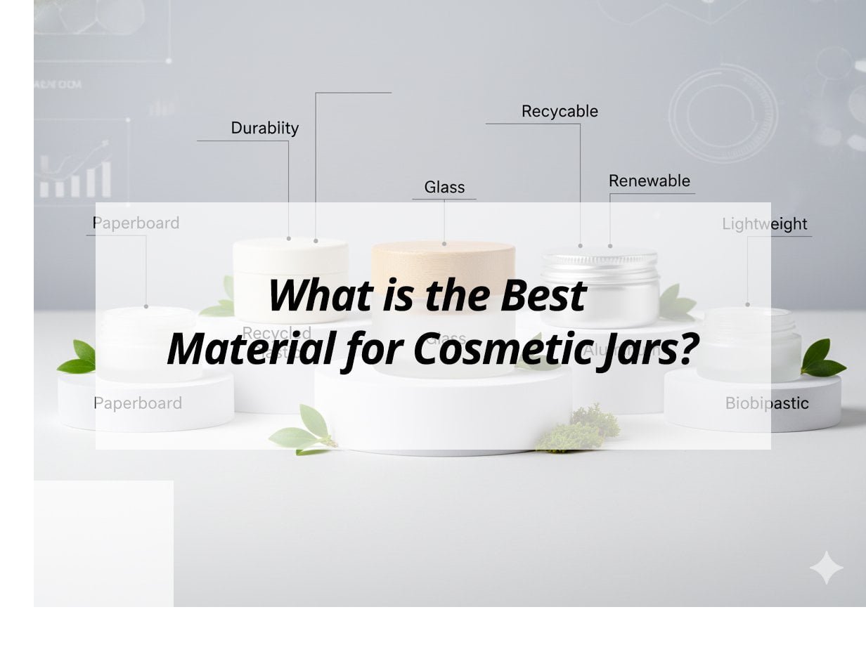What is the Best Material for Cosmetic Jars?