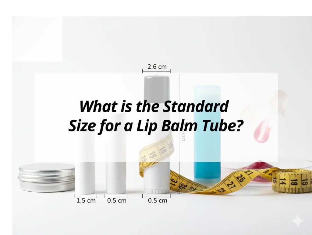 ![Standard size for a lip balm tube](https://jccosmopack.com/wp-content/uploads/2025/12/What-is-the-Standard-Size-for-a-Lip-Balm-Tube.jpg "Lip Balm Tube Size")