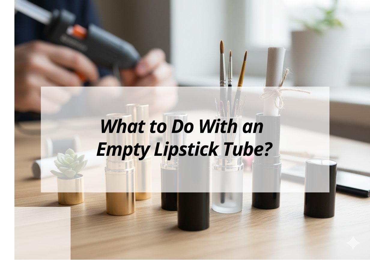![Ideas for empty lipstick tubes](https://jccosmopack.com/wp-content/uploads/2025/12/What-to-Do-With-an-Empty-Lipstick-Tube.jpg "Empty Lipstick Tube Ideas")