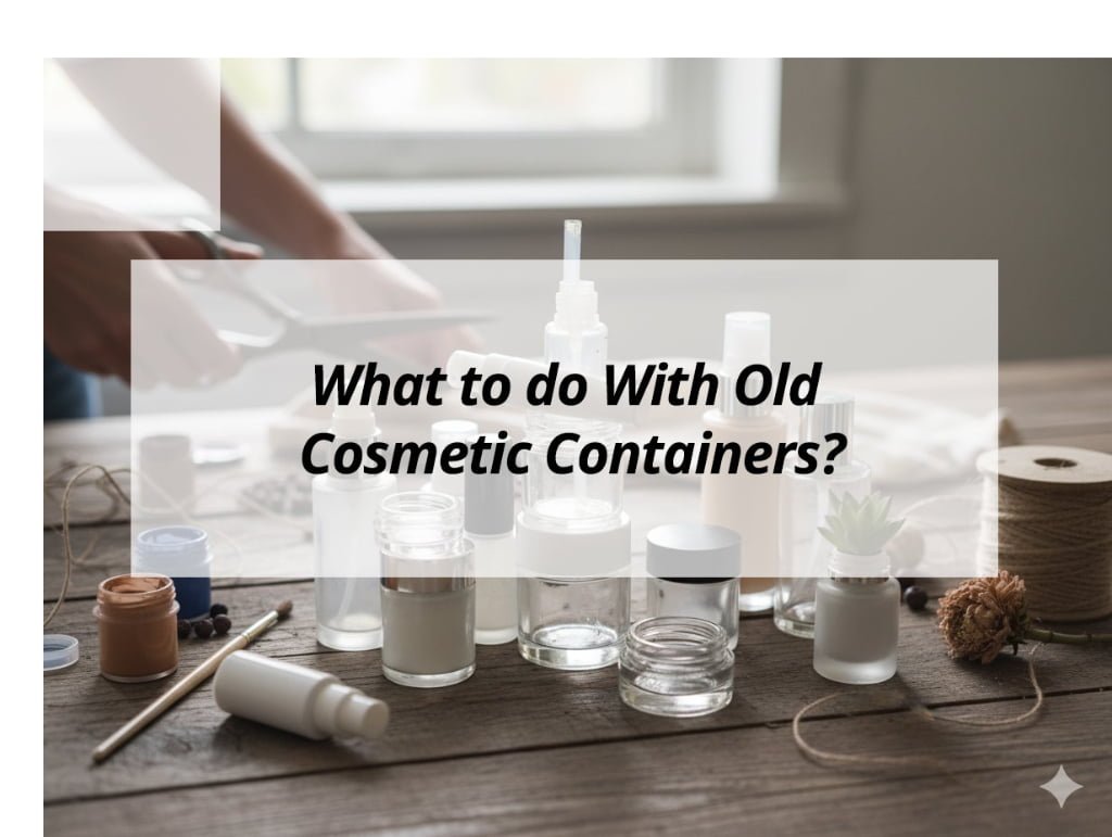 ![Recycle old cosmetic containers](https://jccosmopack.com/wp-content/uploads/2025/12/What-to-do-With-Old-Cosmetic-Containers.jpg "Old Containers Recycling")