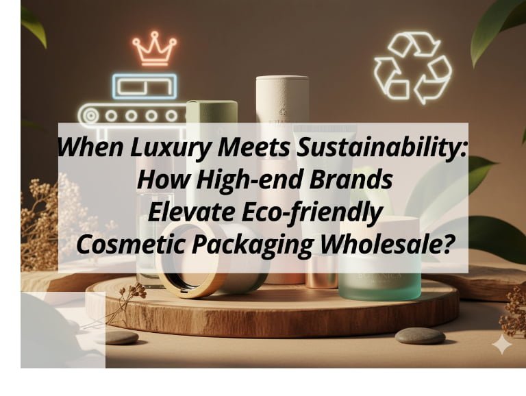 When Luxury Meets Sustainability: How High-end Brands Elevate Eco-friendly Cosmetic Packaging Wholesale?