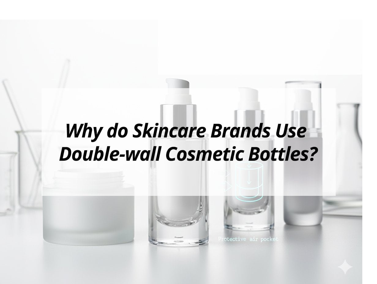 ![Reasons skincare brands use double-wall cosmetic bottles](https://jccosmopack.com/wp-content/uploads/2025/12/Why-do-Skincare-Brands-Use-Double-wall-Cosmetic-Bottles.jpg "Double-Wall Bottle Benefits")