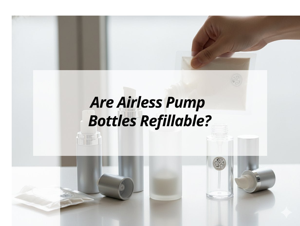 Are Airless Pump Bottles Refillable?