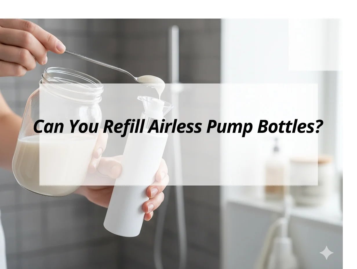 Can You Refill Airless Pump Bottles?