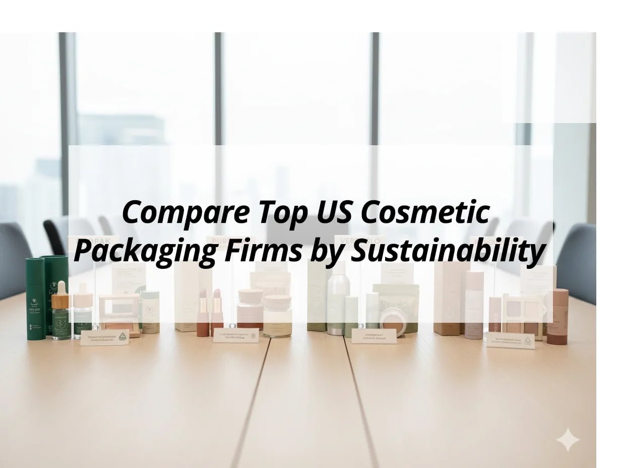 Compare Top US Cosmetic Packaging Firms by Sustainability