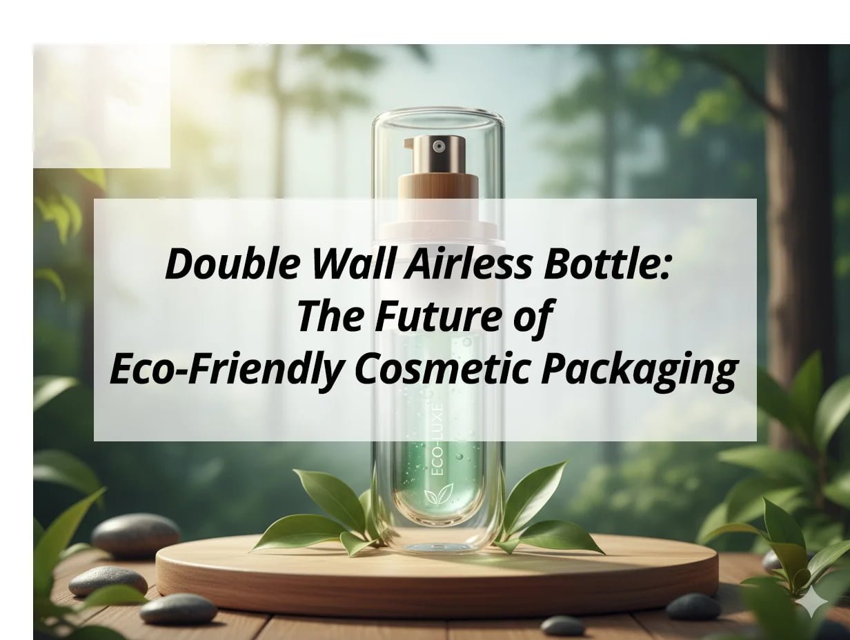 Double Wall Airless Bottle: The Future of Eco-Friendly Cosmetic Packaging