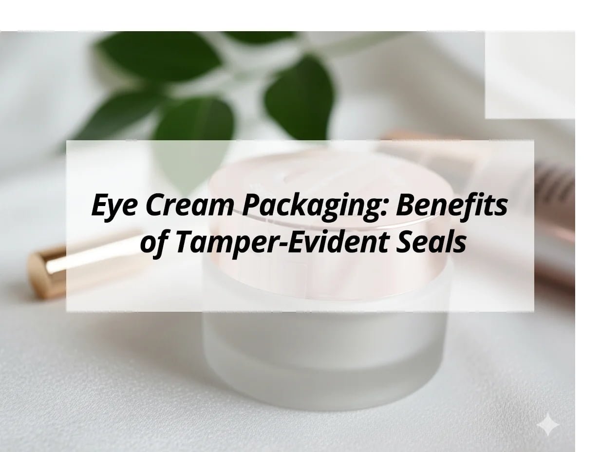Eye Cream Packaging: Benefits of Tamper-Evident Seals