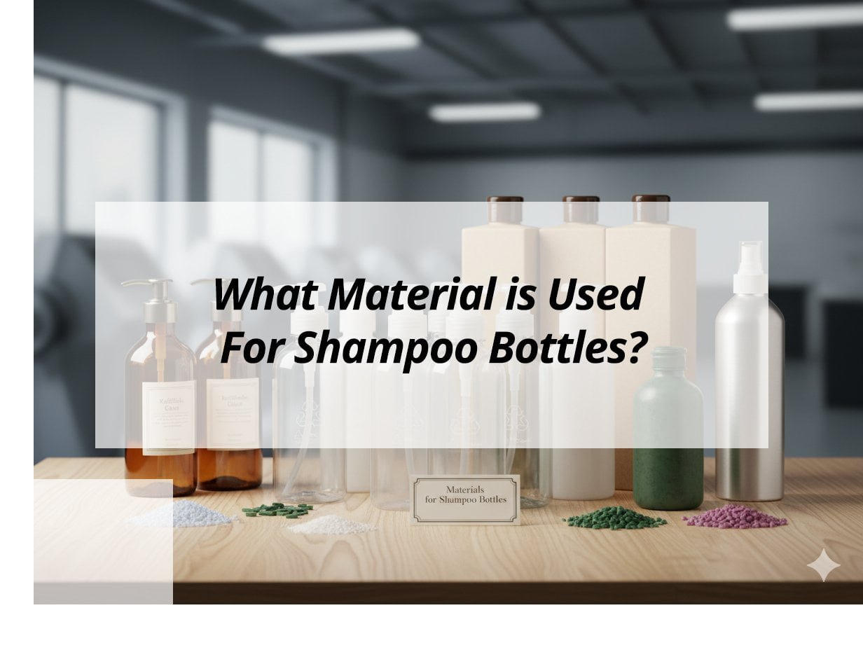 ![Materials used for shampoo bottles](https://jccosmopack.com/wp-content/uploads/2026/01/What-Material-is-Used-For-Shampoo-Bottles.jpg "Shampoo Bottle Materials")
