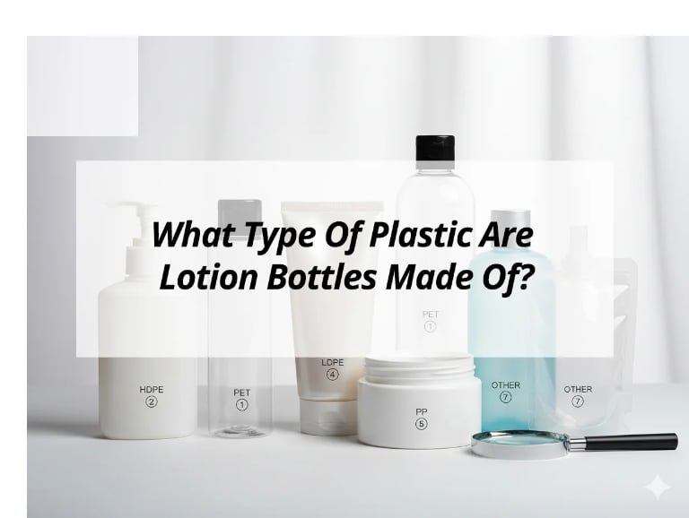 What Type Of Plastic Are Lotion Bottles Made Of?