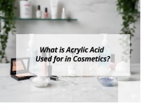 ![Uses of acrylic acid in cosmetics explained](https://jccosmopack.com/wp-content/uploads/2026/01/What-is-Acrylic-Acid-Used-for-in-Cosmetics.jpg "Acrylic Acid in Cosmetics")