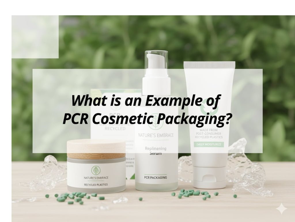 ![Example of PCR cosmetic packaging details](https://jccosmopack.com/wp-content/uploads/2026/01/What-is-an-Example-of-PCR-Cosmetic-Packaging.jpg "PCR Packaging Example")