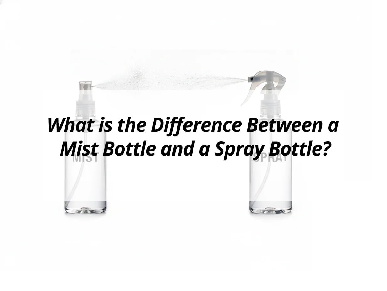 ![Comparison of mist and spray bottles](https://jccosmopack.com/wp-content/uploads/2026/01/What-is-the-Difference-Between-a-Mist-Bottle-and-a-Spray-Bottle.jpg "Mist vs. Spray Bottles")