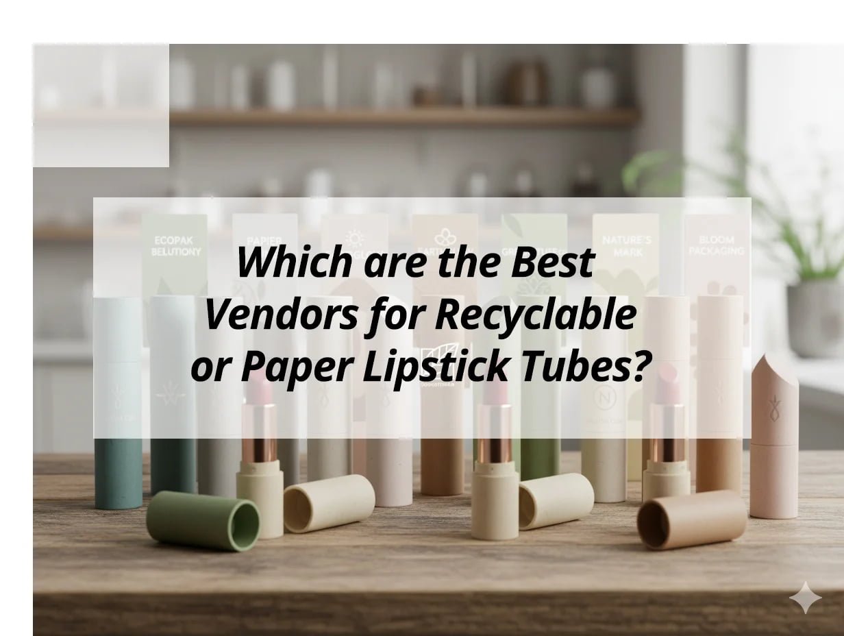 Which are the Best Vendors for Recyclable or Paper Lipstick Tubes?