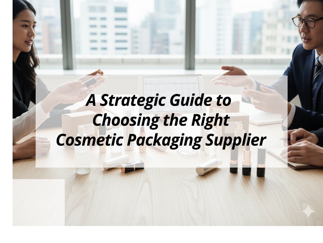 A Strategic Guide to Choosing the Right Cosmetic Packaging Supplier