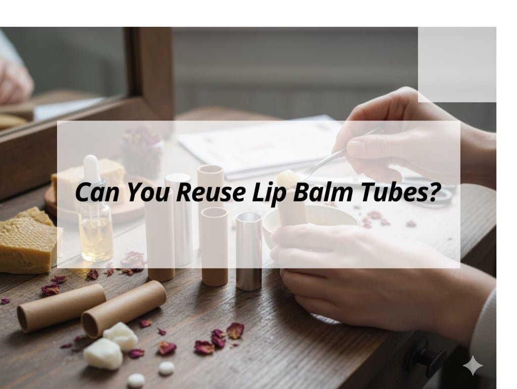 ![Methods for reusing lip balm tubes](https://jccosmopack.com/wp-content/uploads/2026/02/Can-You-Reuse-Lip-Balm-Tubes.jpg "Reuse Lip Balm Tubes")