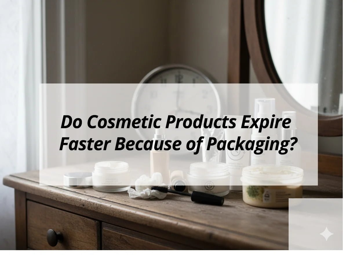 Do Cosmetic Products Expire Faster Because of Packaging?
