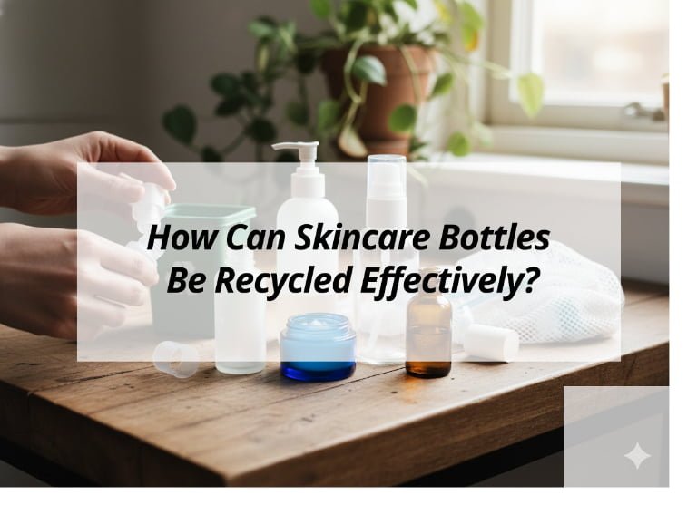 How Can Skincare Bottles Be Recycled Effectively?