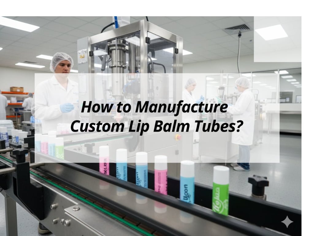 ![Steps to manufacture custom lip balm tubes](https://jccosmopack.com/wp-content/uploads/2026/02/How-to-Manufacture-Custom-Lip-Balm-Tubes.jpg "Custom Lip Balm Tubes")