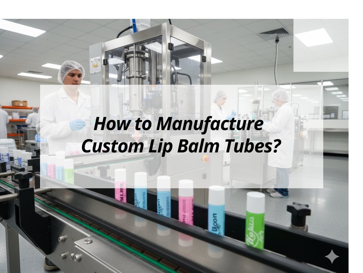 How to Manufacture Custom Lip Balm Tubes?
