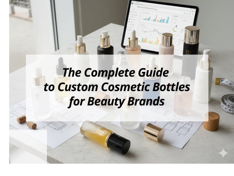 The Complete Guide to Custom Cosmetic Bottles for Beauty Brands