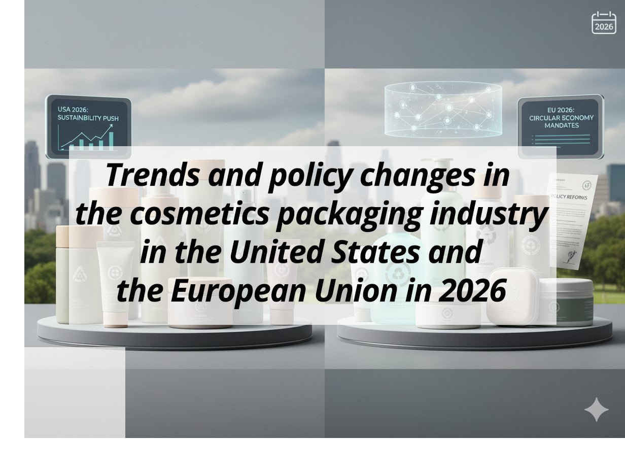 Trends and policy changes in the cosmetics packaging industry in the United States and the European Union in 2026