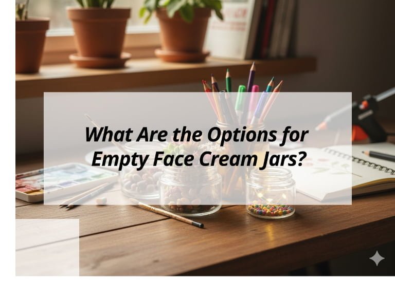 What Are the Options for Empty Face Cream Jars?