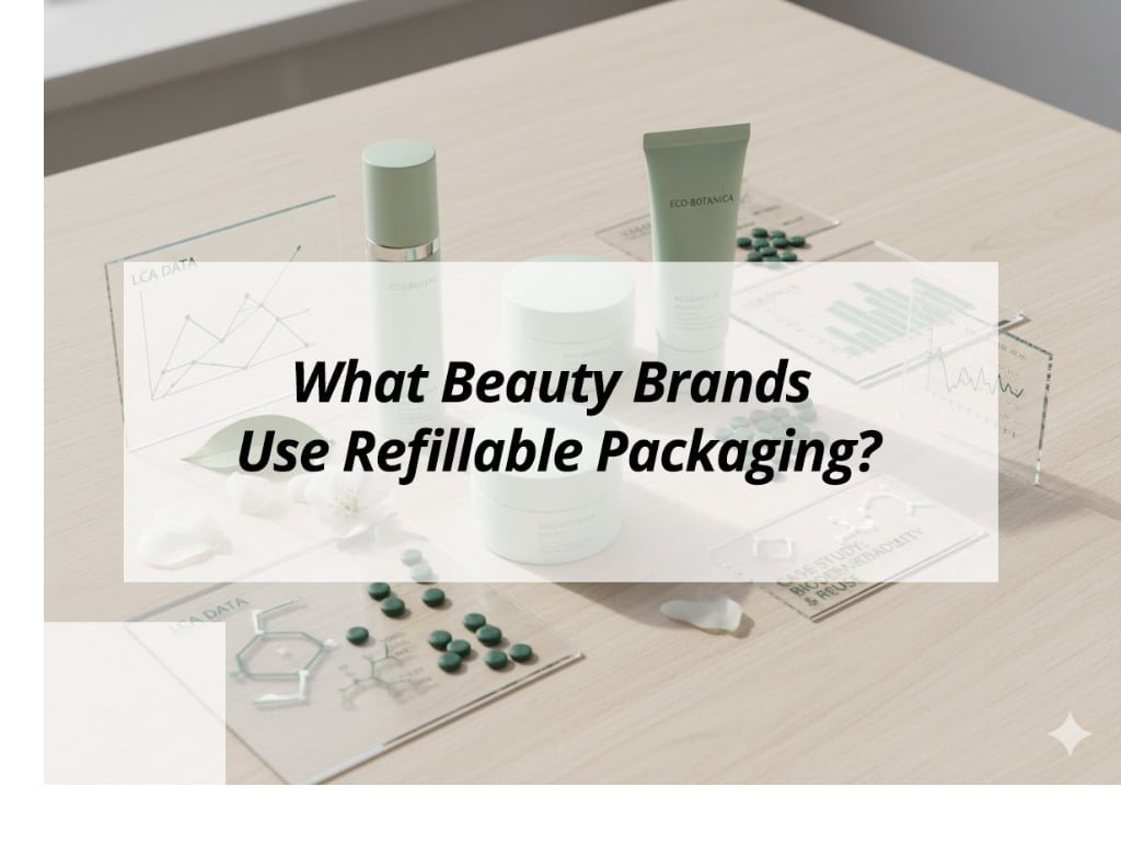 ![Beauty brands using refillable packaging](https://jccosmopack.com/wp-content/uploads/2026/02/What-Beauty-Brands-Use-Refillable-Packaging.jpg "Refillable Packaging Brands")